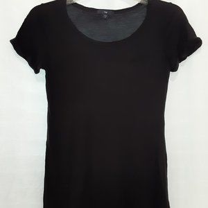 Gap Black Plain Tee (S)